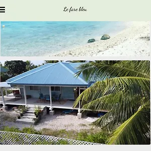 Alloggio in famiglia Le Fare Bleu Rangiroa, Tiputa